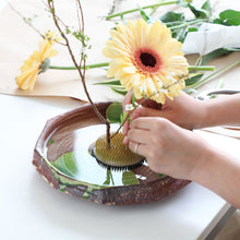 將圖片載入圖庫檢視器 【美濃燒】蓮葉圓形花瓶