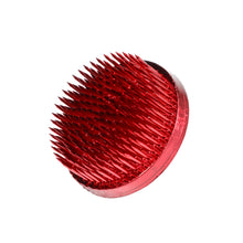 Laden Sie das Bild in den Galerie-Viewer, Red Round Brass Ikebana Kenzan Flower Pin Frog