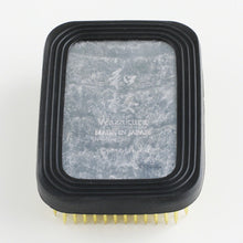 Load image into Gallery viewer, Rectangular Brass Ikebana Kenzan 3.2 x 2.2" (83x58mm) - Wazakura Japan