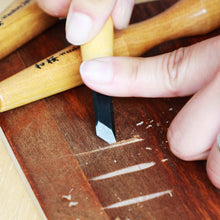 Load image into Gallery viewer, Bevel Skewed Carving Chisel - Wazakura Japan
