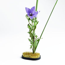 Load image into Gallery viewer, Flower arrangement with Sun and Moon kenzan