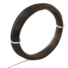 Load image into Gallery viewer, Brown Aluminum Bonsai Training Wire 150g, 1mm - 6mm - Wazakura Japan