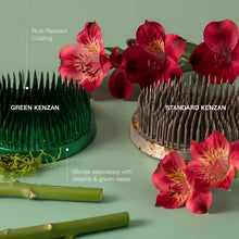 Laden Sie das Bild in den Galerie-Viewer, Green Brass Kenzan 63mm
