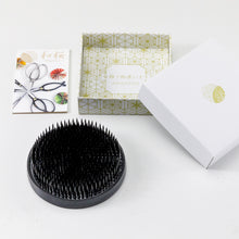 Load image into Gallery viewer, Ikebana Kenzan Japanese Flower Holder,  Big Size, Round (3.5 in) (Black)
