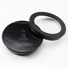 Load image into Gallery viewer, Big Round Black Ikebana Kenzan Flower Pin Frog 4 inch
