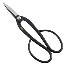 Load image into Gallery viewer, Yasugi Ashinaga Bonsai Scissors with White Background

