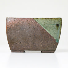 Load image into Gallery viewer, [ Tokoname Series ] Rectangular Glazed Bonsai Pot 5.3"(135 mm) - Wazakura Japan
