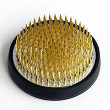Load image into Gallery viewer, View on the top of a 2.4 inch Round Kenzan
