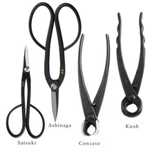 Load image into Gallery viewer, 6PCS Bonsai Professional Tool Kit [ Ashinaga &amp; Satsuki Scissors + 4 Cutters ] - Wazakura Japan
