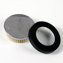 Load image into Gallery viewer, View of the back of the kenzan with the rubber gasket off
