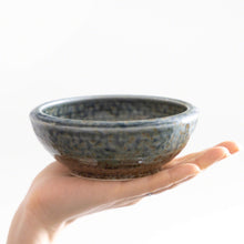 Load image into Gallery viewer, [ Minoyaki Series ] Small Ikebana Vase Round 5"(128mm) Brown and Blue - Wazakura Japan
