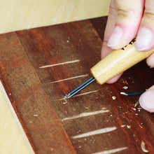 Load image into Gallery viewer, Round Gouge Carving Chisel - Wazakura Japan
