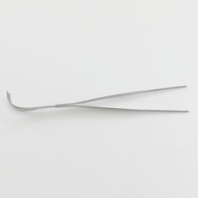 Load image into Gallery viewer, Bonsai Curved Tip Tweezer with Rake 8.6"(220mm) - Wazakura Japan
