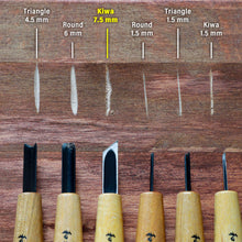 Load image into Gallery viewer, Bevel Skewed Carving Chisel - Wazakura Japan
