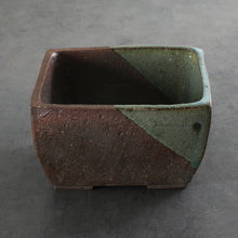 Load image into Gallery viewer, [ Tokoname Series ] Rectangular Glazed Bonsai Pot 5.3"(135 mm) - Wazakura Japan
