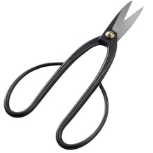 Load image into Gallery viewer, Ashinaga bonsai scissors slighly open on a white background
